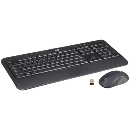 Logitech MK540 Wireless Keyboard & Mouse Combo - Black