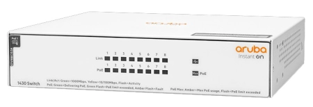 Aruba 1430 (R8R45A) - 8-Port Switch