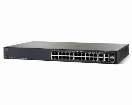 Cisco (SG300-28P) - 28-Port Gigabit PoE Managed Switch