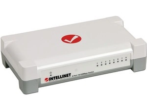 Intellinet - 8-Port Fast Ethernet Switch - White