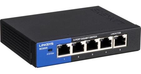 Linksys (SE3005v2) - 5-Port Gigabit Switch