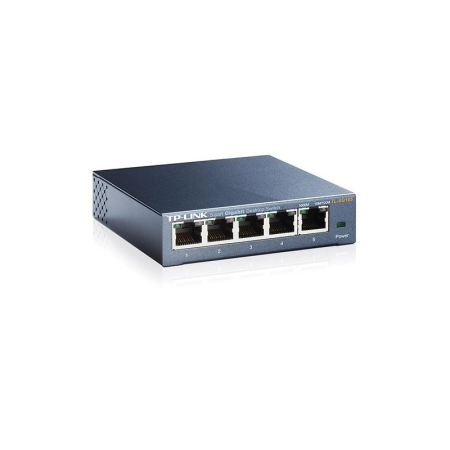 TP-Link (TL-SG105G) - 5-Port Gigabit Switch - Black