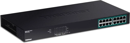 TRENDnet (TPE-TG160g) - 16-Port Gigabit PoE+ Switch