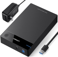 UGREEN - 3.5" SATA - USB 3.0 - External Hard Drive Enclosure