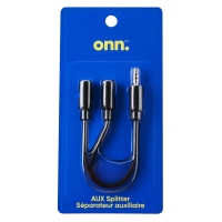onn. AUX Splitter