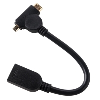 onn. Mini and Micro to HDMI Adapter